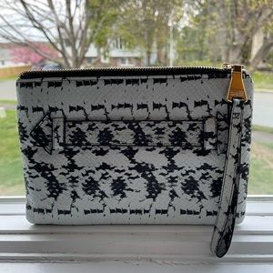 Aimee Kestenberg Melville Pouch Black/White Cobra